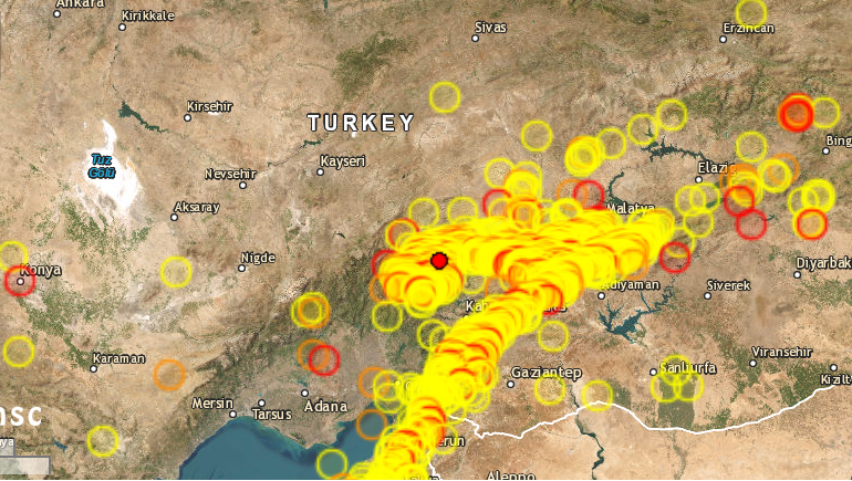 Σεισμική δόνηση 5,2 Ρίχτερ στην κεντρική Τουρκία