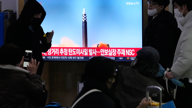 Οι ΗΠΑ καταδίκασαν την εκτόξευση βαλλιστικού πυραύλου από τη Βόρεια Κορέα