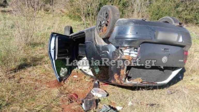 Φθιώτιδα: Τρεις τραυματίες σε τροχαίο στην Αμφίκλεια