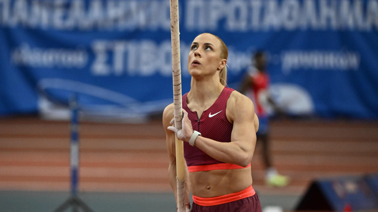 Πανελλήνιο Πρωτάθλημα κλειστού στίβου: Νίκη με 4,40 μ. για την Κυριακοπούλου στο επί κοντώ