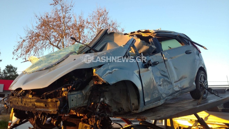 Θανατηφόρο τροχαίο με θύμα 20χρονο στο Αρώνι Χανίων