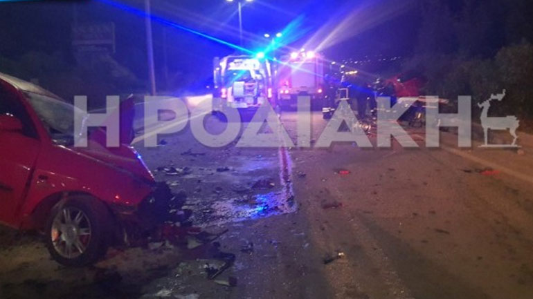 Τροχαίο με δύο σοβαρά τραυματίες στη Ρόδο