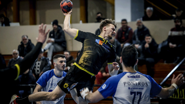 Χάντμπολ: Η ΑΕΚ νίκησε τον Ιωνικό και επέστρεψε στην κορυφή