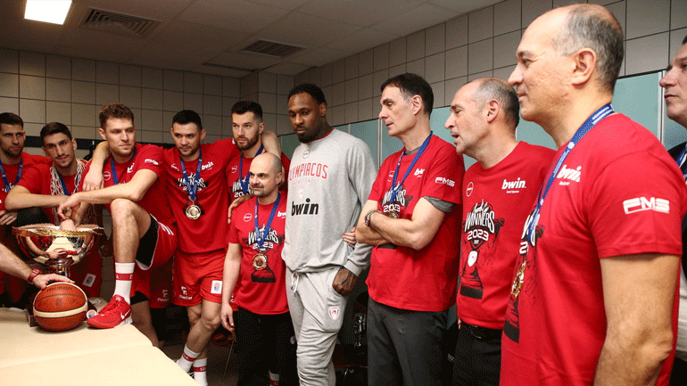 Π. Αγγελόπουλος: «Συνεχίστε έτσι μέχρι το Κάουνας και μέχρι τους τελικούς»