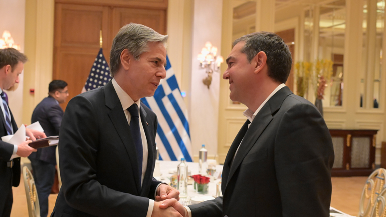 Τσίπρας σε Μπλίνκεν: Οι ΗΠΑ να στηρίξουν τον διάλογο με την Τουρκία με δύο σαφείς κόκκινες γραμμές