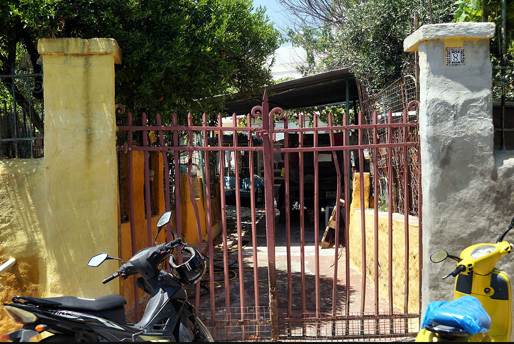 Το σπίτι όπου διέμενε το θύμα