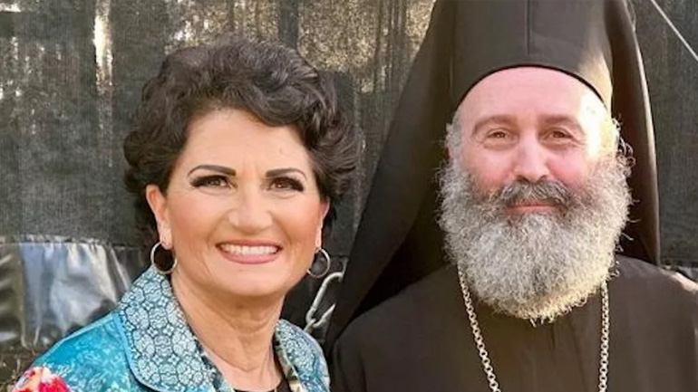 Η Άλκηστις Πρωτοψάλτη επισκέφθηκε τον Αρχιεπίσκοπο Αυστραλίας