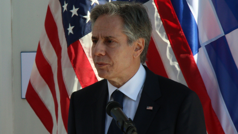 Αντ. Μπλίνκεν: Μας απασχολούν οι ανησυχίες της Ελλάδας για την ασφάλεια της – Ελπίζω με την Τουρκία να διατηρήσουν ήρεμα τα νερά