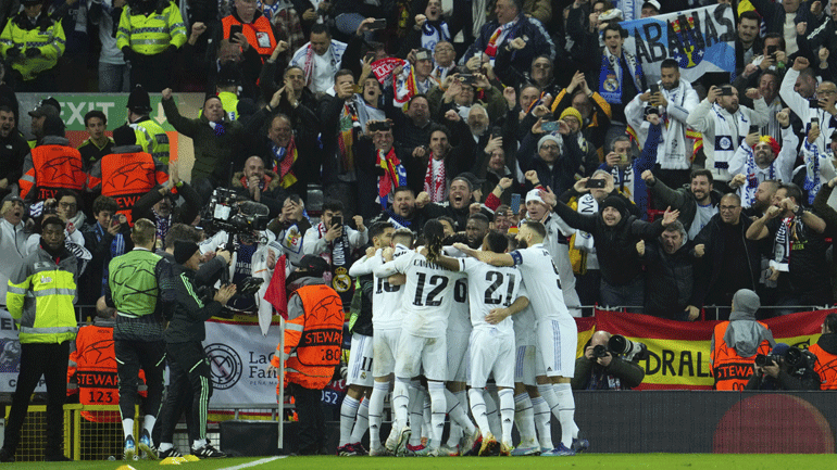 Champions League: Έστησε πάρτι η Ρεάλ στο «Άνφιλντ», 5-2 τη Λίβερπουλ