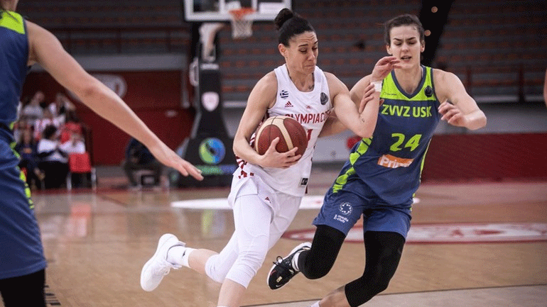 Euroleague γυναικών: Νέα βαριά ήττα του Ολυμπιακού , 85-54 η USK Πράγας