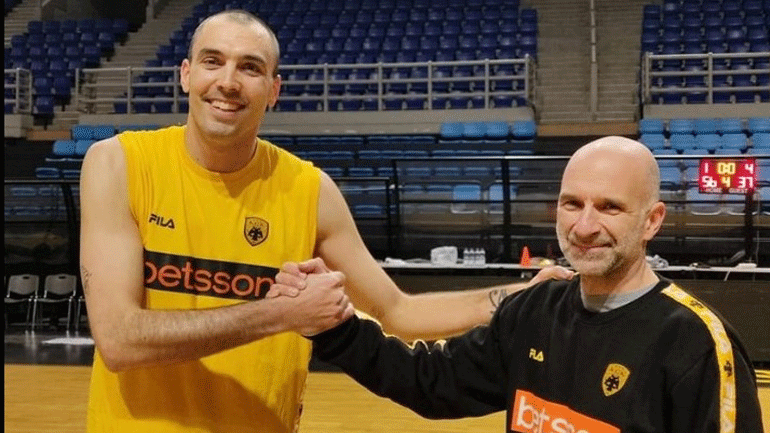 ΑΕΚ: Ατομική προπόνηση ο Οριόλα