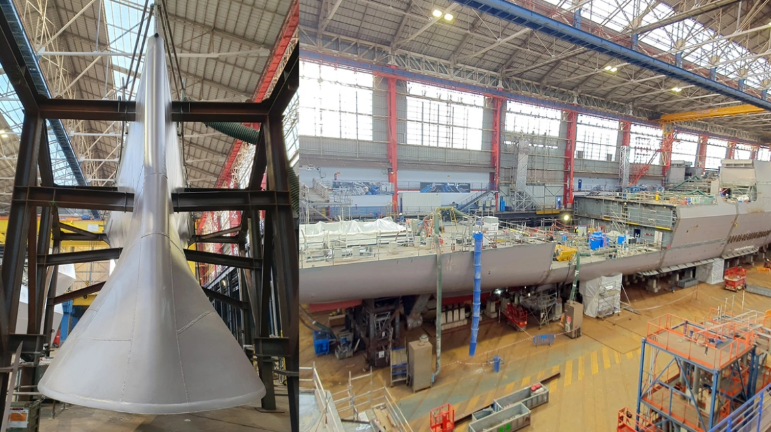 Νέες φωτογραφίες από την ελληνική φρεγάτα Belh@rra