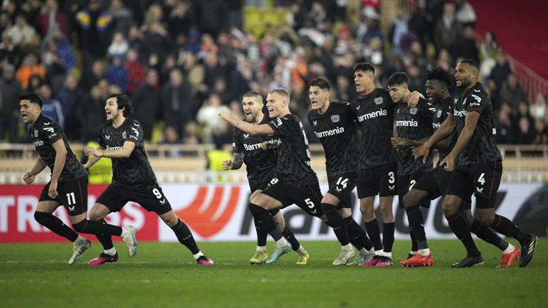 Europa League: Προκρίθηκε στα πέναλτι η Λεβερκούζεν και πέταξε έξω τη Μονακό