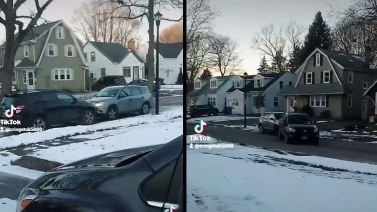 Αυτή η γυναίκα δεν συμπαθεί όσους παρκάρουν μπροστά στο σπίτι της