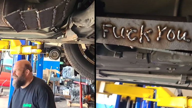 Mήνυμα στους κλέφτες καταλυτών