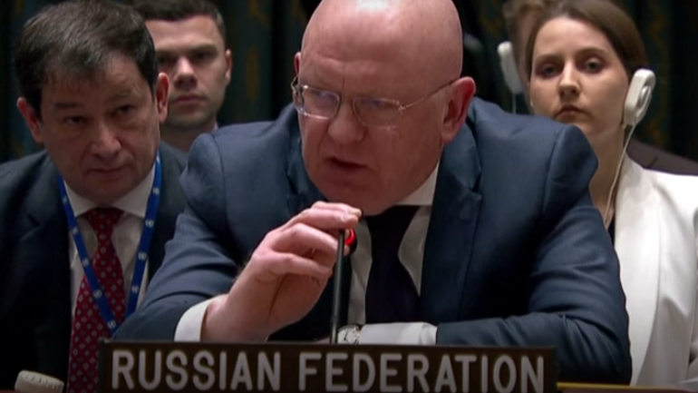 ΟΗΕ: Ο Ρώσος πρέσβης διέκοψε την ενός λεπτού σιγή για τα θύματα του πολέμου στην Ουκρανία