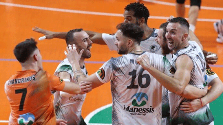 Volley League: «Καθαρή» νίκη για τον Μίλωνα, 3-0 τη Σκύδρα