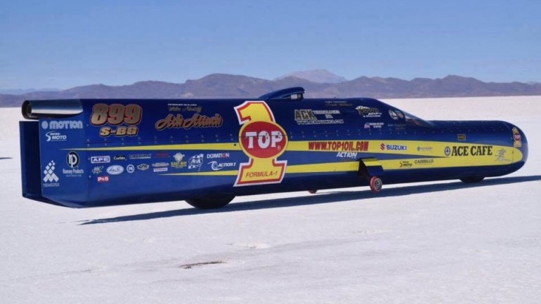 Η TOP 1 ACK ATTACK έτοιμη για 644 χλμ/ώρα! Η TOP 1 ACK ATTACK έτοιμη για 644 χλμ/ώρα!