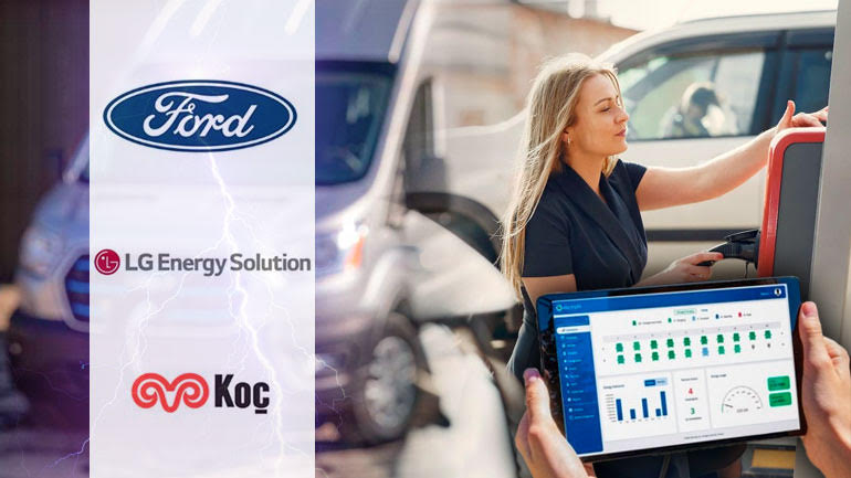 Κοινοπραξία για την παραγωγή κυψελών μπαταριών ιδρύουν η Ford, η LG Energy Solution και η Koç Holding