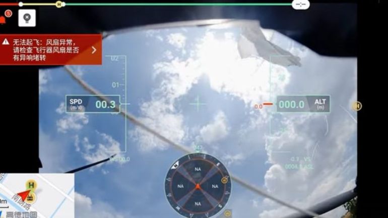 Όταν το αλεξίπτωτο… σώζει το drone από βέβαιη καταστροφή!