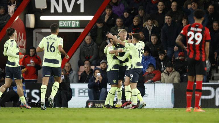 Αγγλία: «Περίπατος» της Σίτι στο «Βιτάλιτι», 4-1 τη Μπόρνμουθ