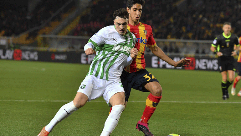 Ιταλία: Νίκη για τη Σασουόλο, 1-0 τη Λέτσε