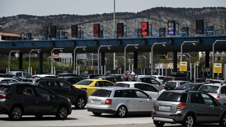 Καθαρά Δευτέρα: 76.408 οχήματα έφυγαν από την Αττική