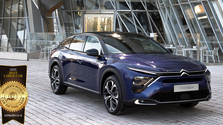 Οι γυναίκες τίμησαν με το βραβείο “Best Large Car” το νέο Citroën C5 X