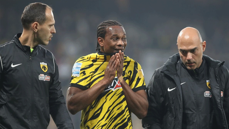 ΑΕΚ: Εκτός για 2 με 3 εβδομάδες ο Λιβάι Γκαρσία