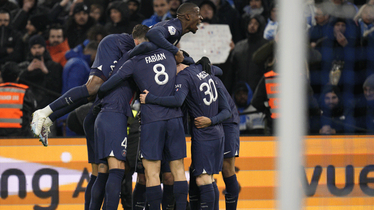 Γαλλία: «Σφραγίδα» τίτλου της Παρί, 3-0 τη Μαρσέιγ