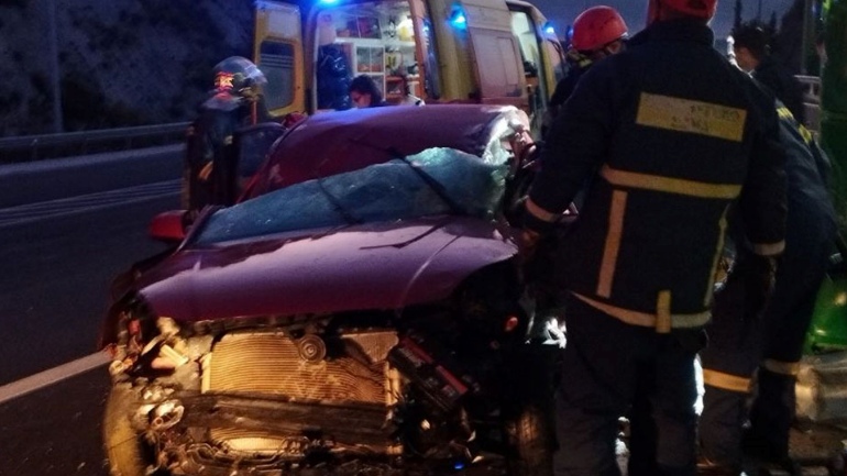 Κρήτη: Δυο τραυματίες σε τροχαίο