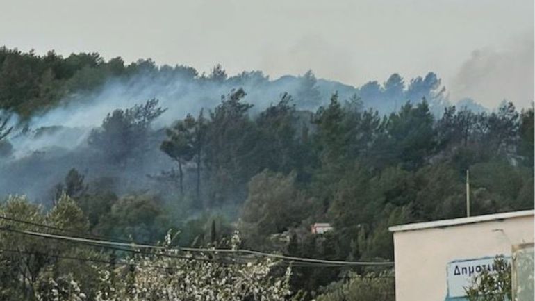 Υπό έλεγχο τέθηκε η πυρκαγιά στο Κορίθι Ζακύνθου