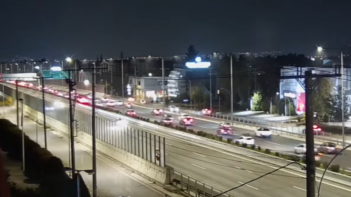 Αττική: Αυξημένη η κίνηση στις εθνικές οδούς