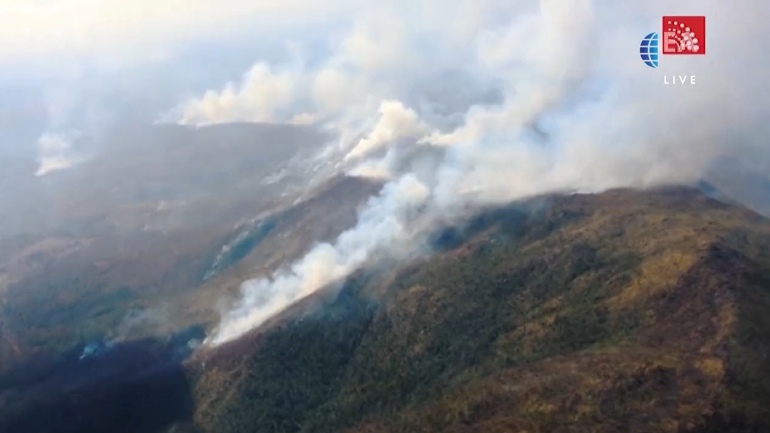 Κούβα: Πελώριες δασικές πυρκαγιές μαίνονται στα ανατολικά της χώρας