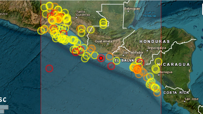 Σεισμική δόνηση 5,3 Ρίχτερ στη Γουατεμάλα