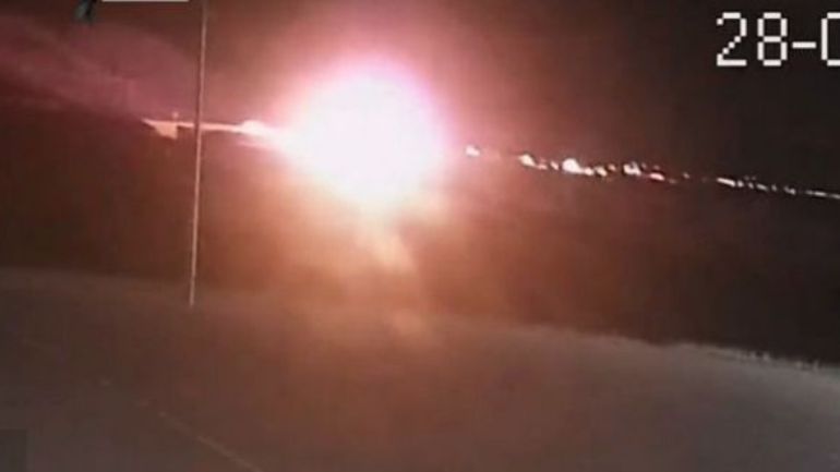 Βίντεο με τη συγκλονιστική στιγμή της σύγκρουσης των τρένων στα Τέμπη