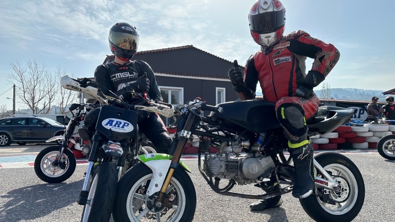 Οι Βαλκανιονίκες προπονούνται με mini-moto