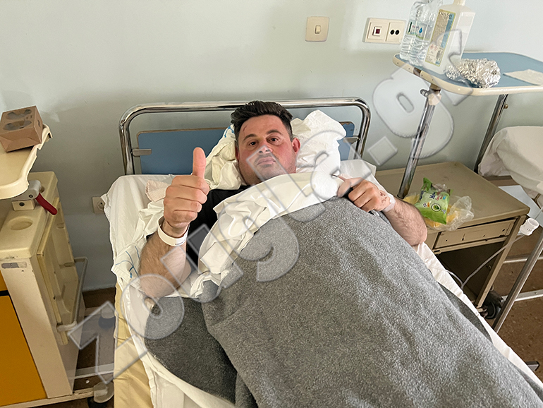 Ο Λάζαρος Παπαζήσης 