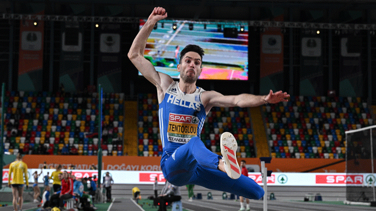 Ευρωπαϊκό κλειστού στίβου: Στον τελικό του μήκους ο Τεντόγλου με άλμα στα 8.03