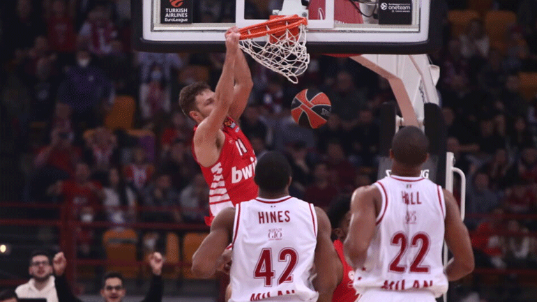 Ευρωλίγκα: Δοκιμάζεται στο Μιλάνο ο Ολυμπιακός