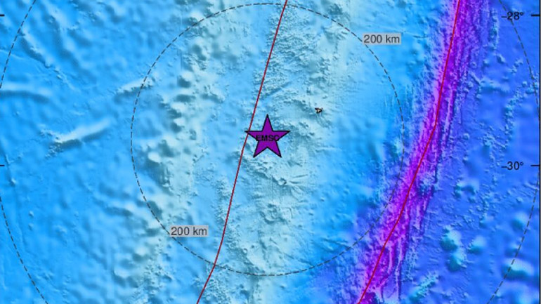 Νέα Ζηλανδία: Σεισμός μεγέθους 6,9 βαθμών σημειώθηκε στα νησιά Κερμαντέκ