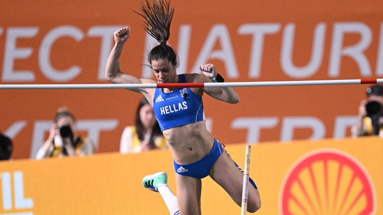 Άλμα επί κοντώ: Εκτός μεταλλίων η Κατερίνα Στεφανίδη στην Κωνσταντινούπολη