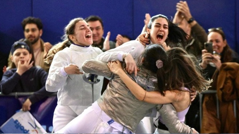 Η ΕΟΕ συνεχάρη την εθνική γυναικών για την 7η θέση στο Παγκόσμιο Κύπελλο Σπάθης