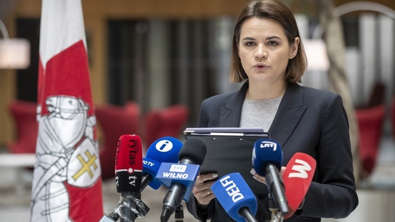 Η εξόριστη ηγέτης της αντιπολίτευσης Τιχανόφσκαγια καταδικάστηκε ερήμην σε 15ετή κάθειρξη από λευκορωσικό δικαστήριο