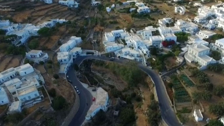 Οι ομορφιές της Σίφνου από ψηλά