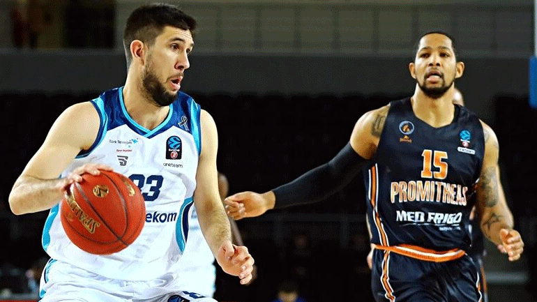 Eurocup: Δεν άντεξε στην Τουρκία ο Προμηθέας, 85-75 η Τουρκ Τέλεκομ