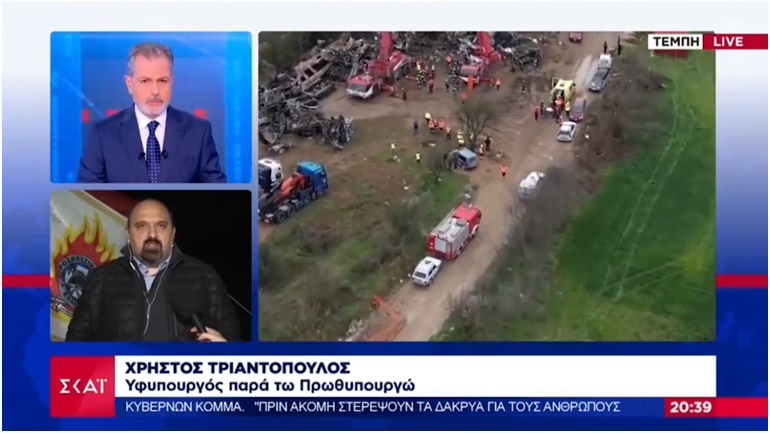 Ποιος «αντιπρόεδρος τού Εδεσσαϊκού»; Ο υφυπουργός παρά τω πρωθυπουργώ απαντάει άλλα αντί άλλων για την τραγωδία