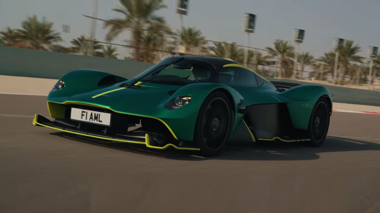 Aston Martin Valkyrie: Με το υπεραυτοκίνητο των 1.176 ίππων στη πίστα της F1 στο Μπαχρέιν