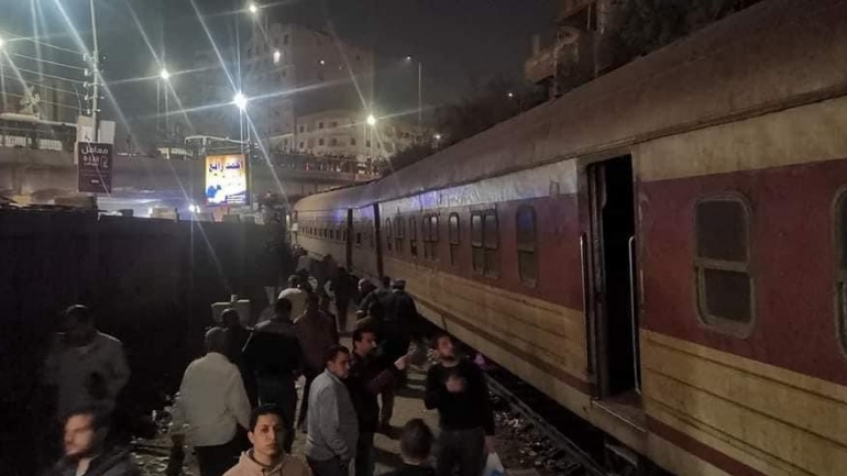 Αίγυπτος: Δύο νεκροί, 16 τραυματίες σε σιδηροδρομικό δυστύχημα στην πόλη Καλιούμπ