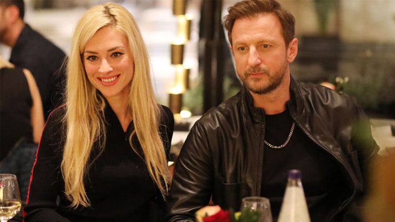 Κώστας Καραφώτης: Η πρώτη δημόσια εμφάνιση με τη νέα του σύντροφο Κάτια Μάνου